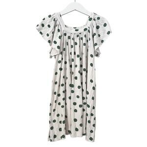 Plain Jane Green Polkadot Night Gown 4/5